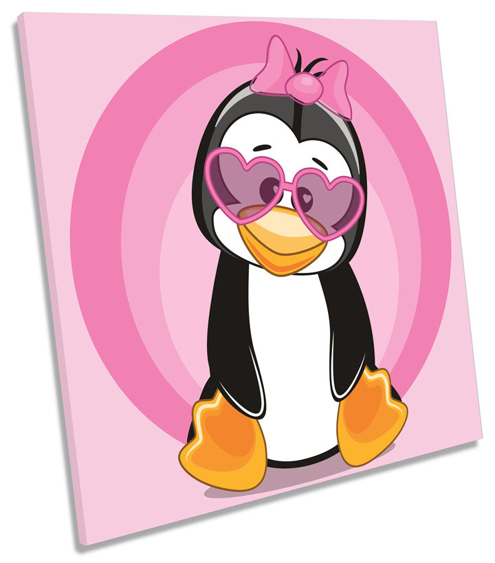 Cute Penguin Character Kids Room