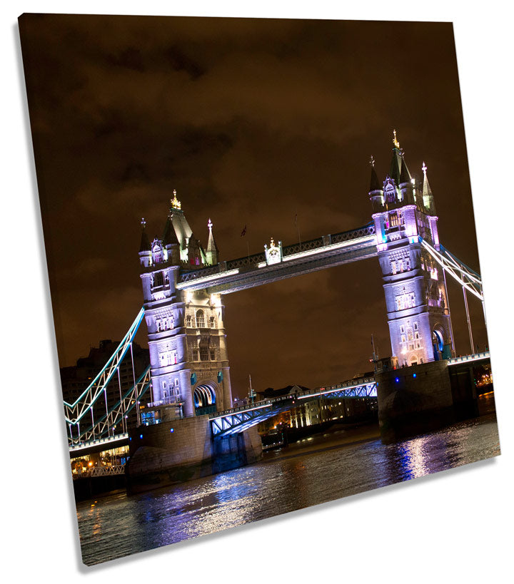 Tower Bridge London Night City