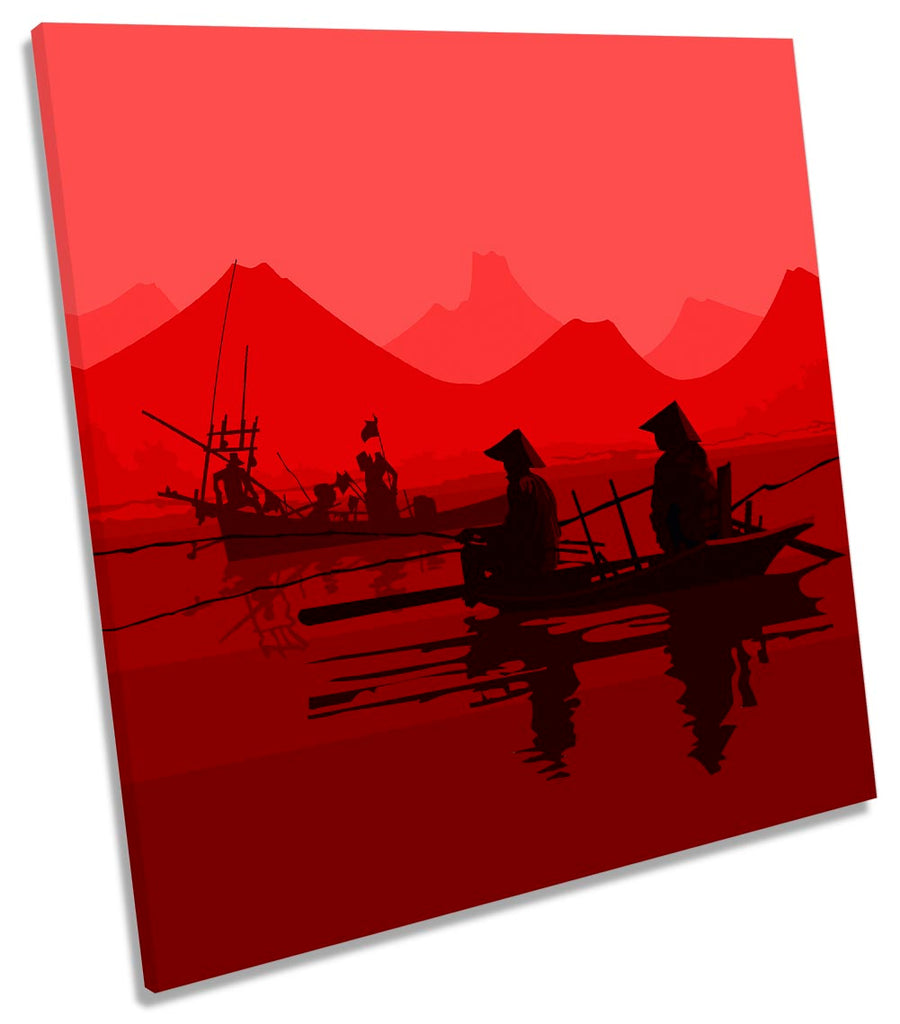 Vietnamese Fisherman Red