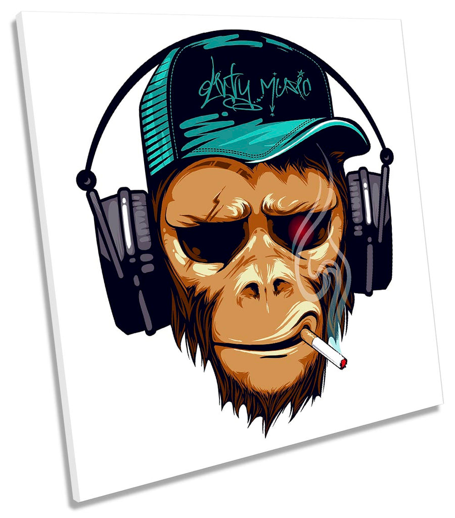 Monkey DJ Headphones Multi-Coloured