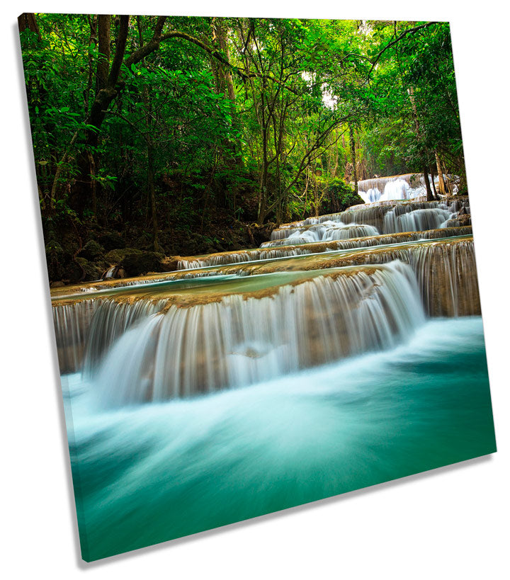 Thailand Forest River Waterfall