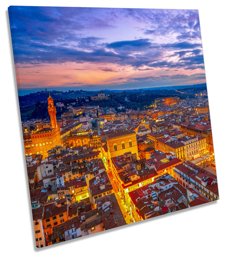 Florence Italy Skyline Night