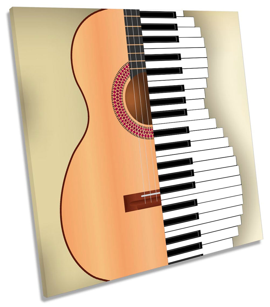 Guitar Piano Keys Music