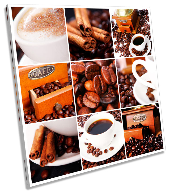 Cafe Coffee Kitchen Collage