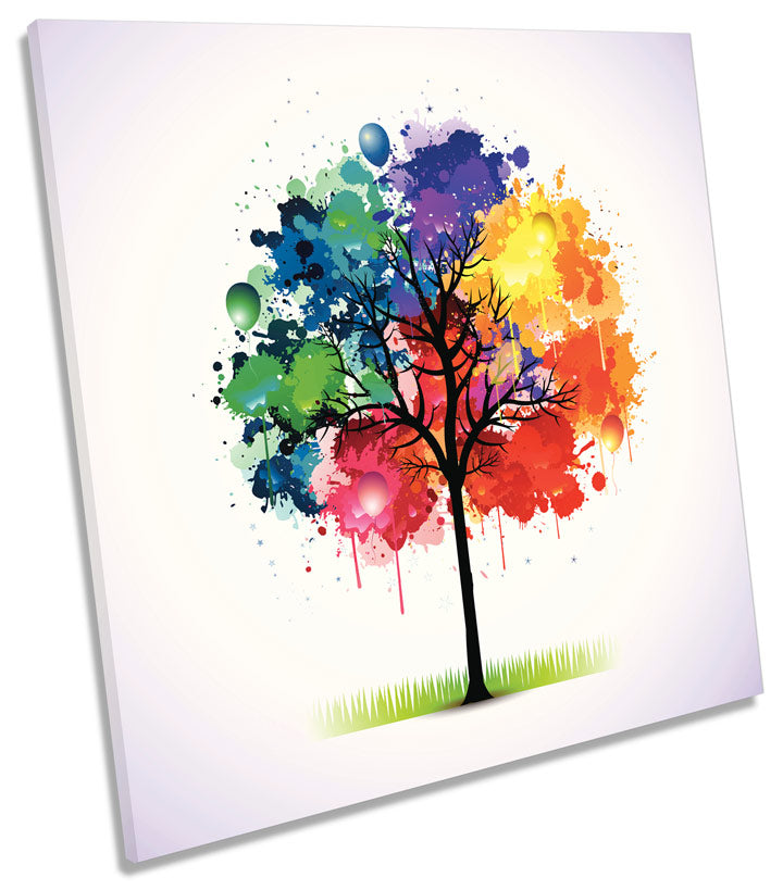 Rainbow Modern Tree