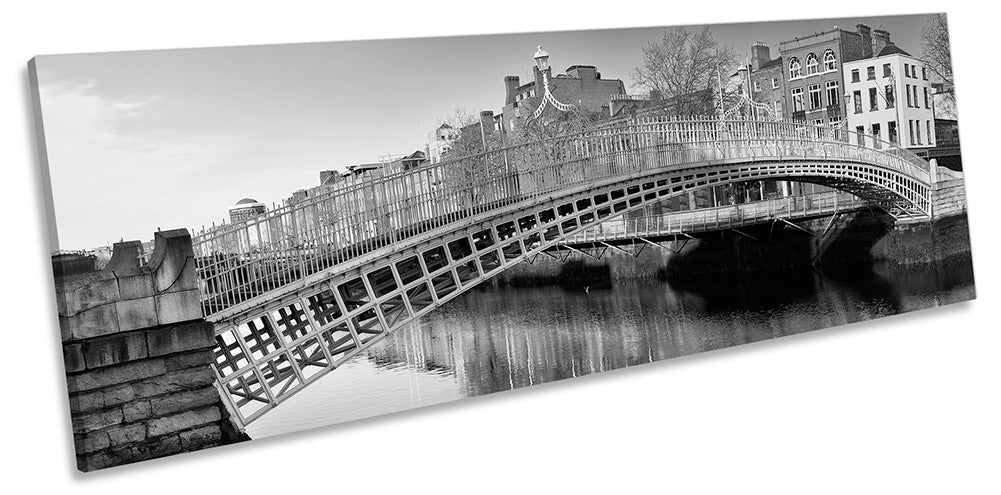 Ha'penny Bridge Dublin Black & White