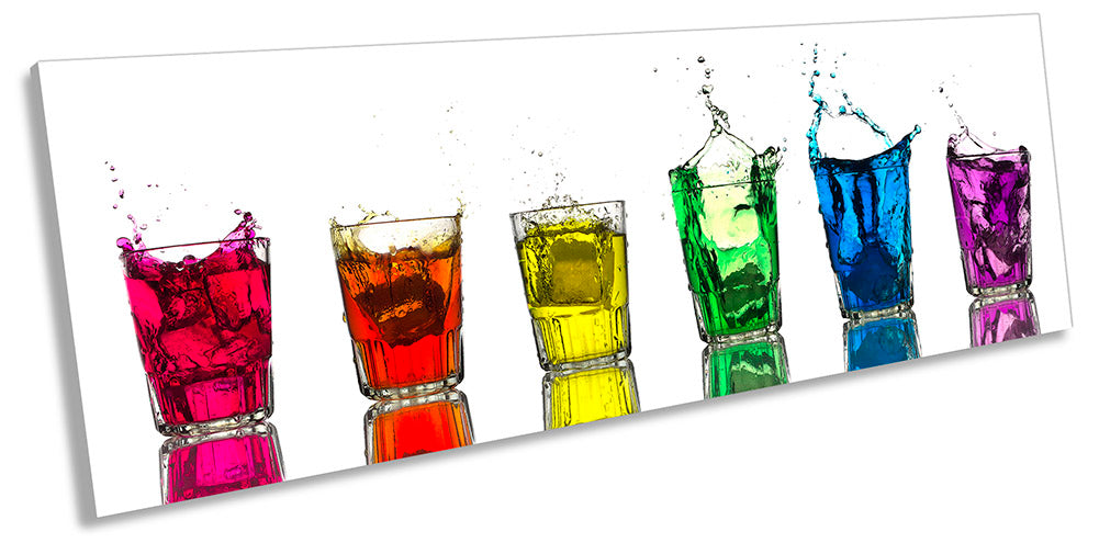 Rainbow Shot Glasses Kitchen