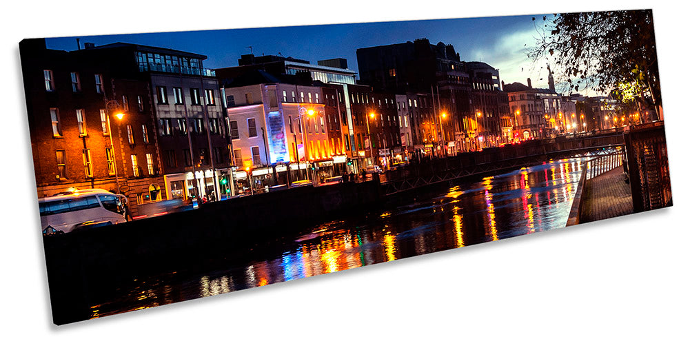 Dublin Liffey River City Multi-Coloured