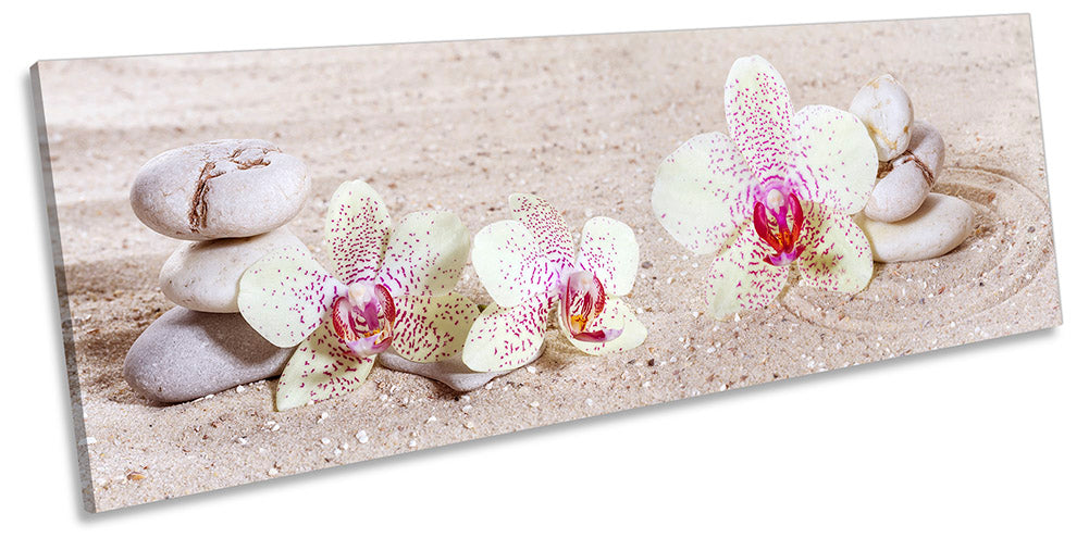 Zen Stones Spa Orchids Pink