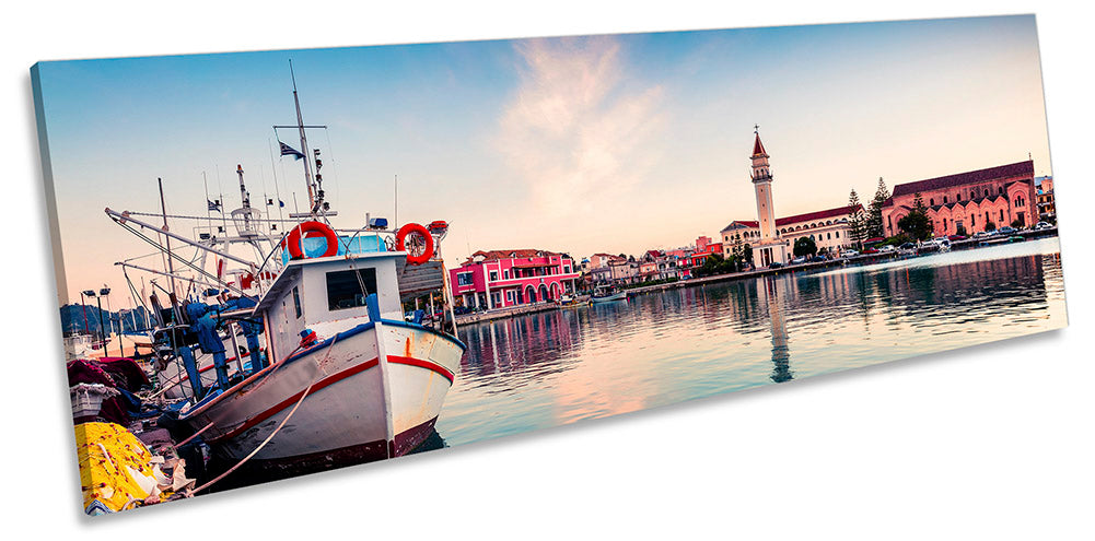 Zakynthos Harbour Greece Blue