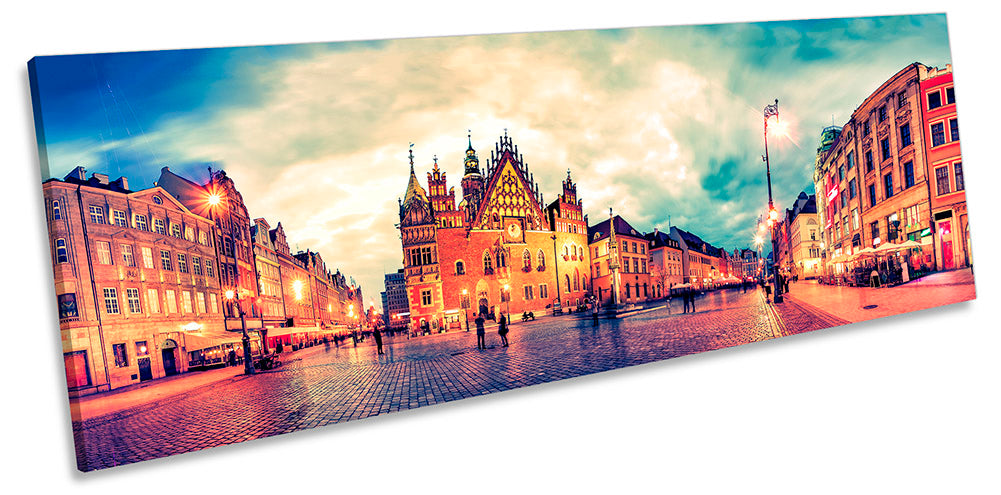 Wroclaw Poland Cityscape Multi-Coloured