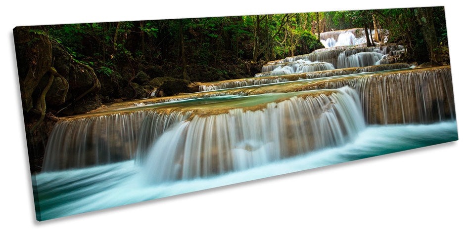 Thailand Forest River Waterfall