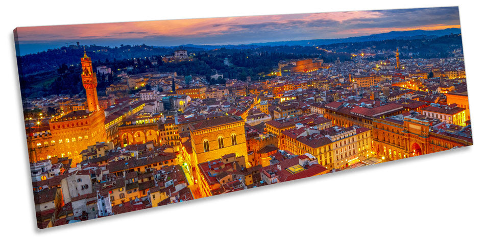 Florence Italy Skyline Night