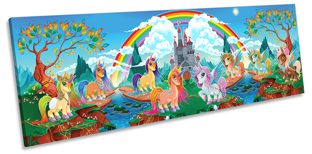 Unicorn Fairy Tale Rainbow Multi-Coloured