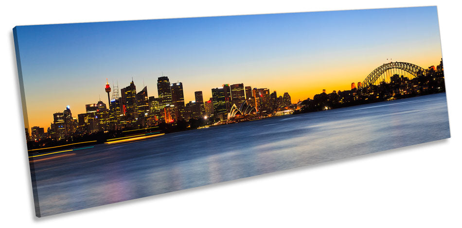 Sydney Skyline Australia City Sunset