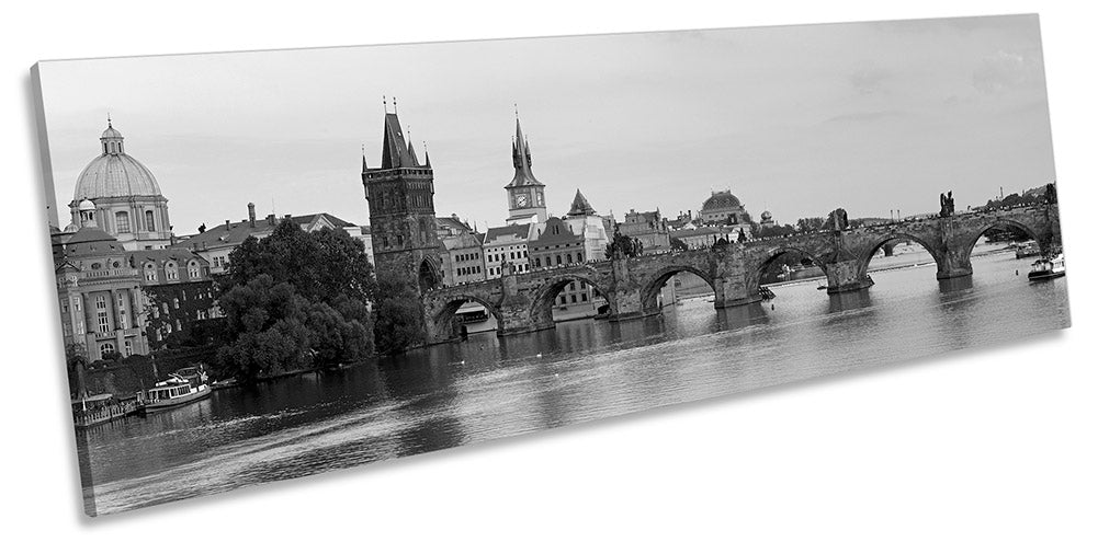 Charles Bridge Prague Black & White