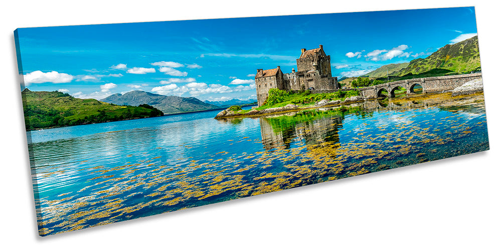 Eilean Donan Castle Scotland Blue