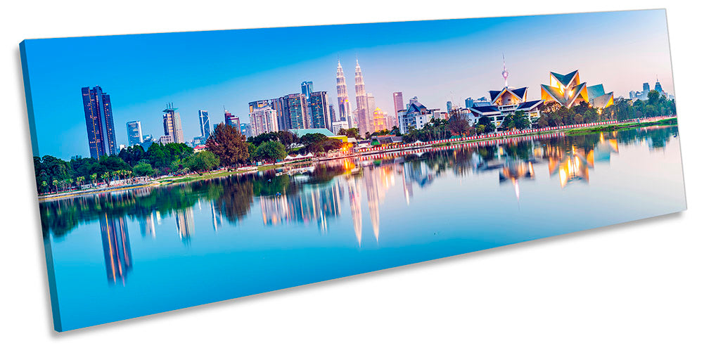 Kuala Lumpur Skyline Malaysia Blue