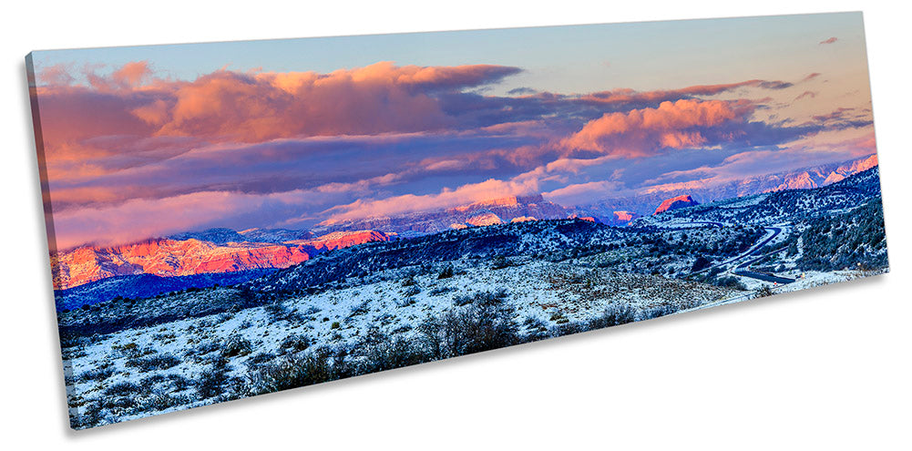 Red Rocks Sunset Landscape