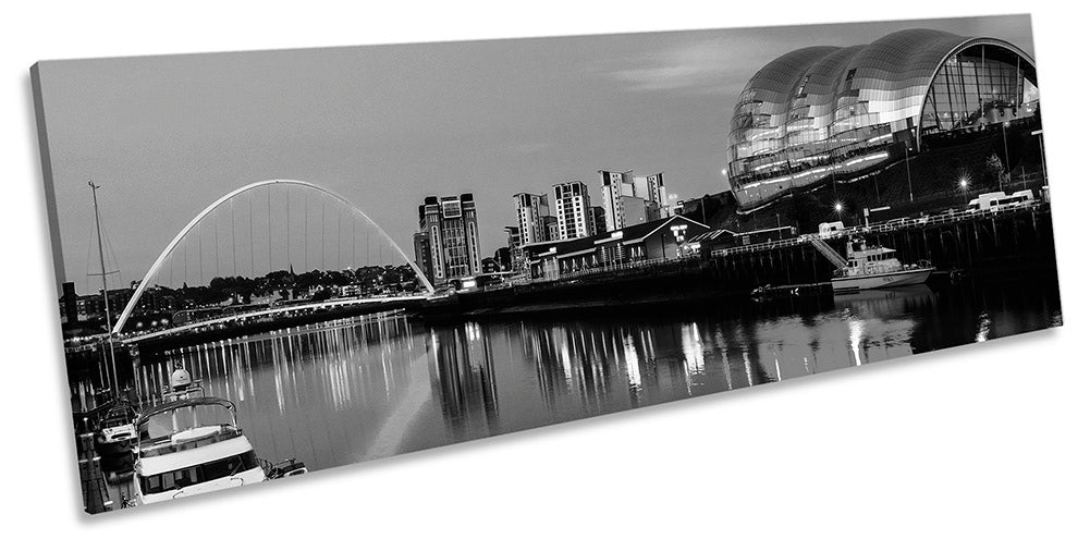 Millennium Bridge Newcastle Black & White