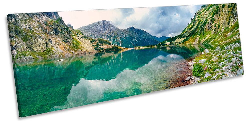 Lake Tatra Mountains Green