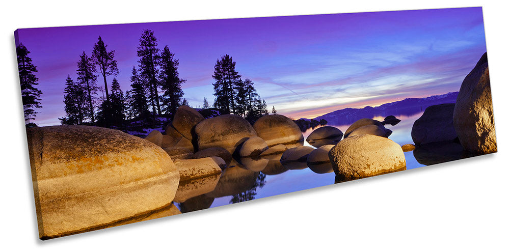 Lake Tahoe Sunset Purple