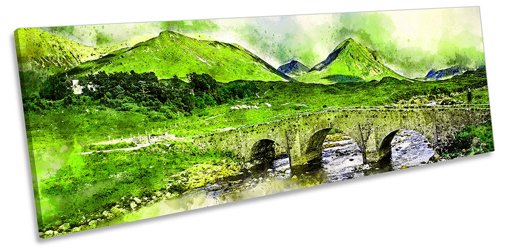 Isle of Skye River Bridge Green