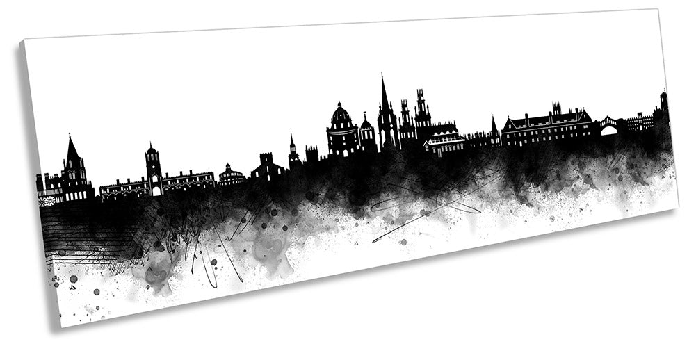 Oxford Abstract City Skyline Black