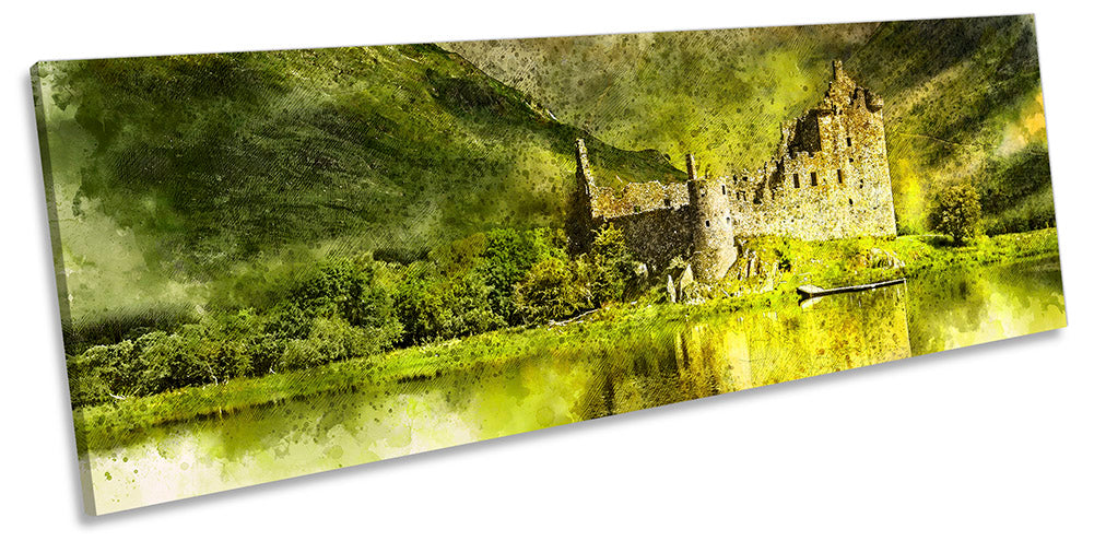 Kilchurn Castle Scotland Green