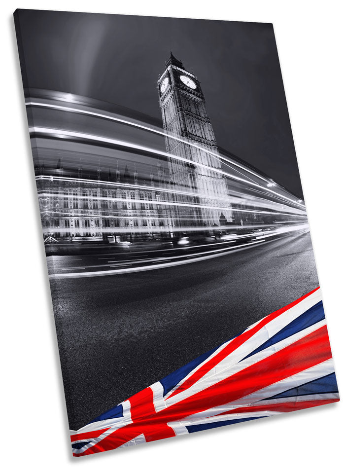 Big Ben London Flag City