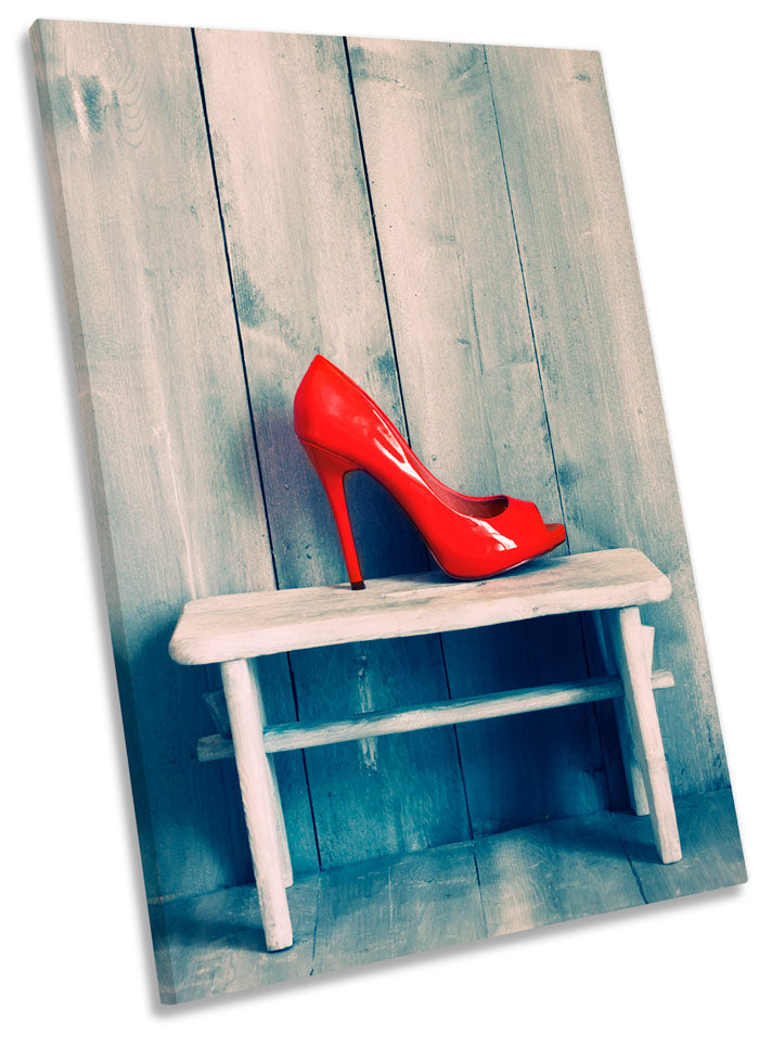 Red High Heel Shoe Fashion