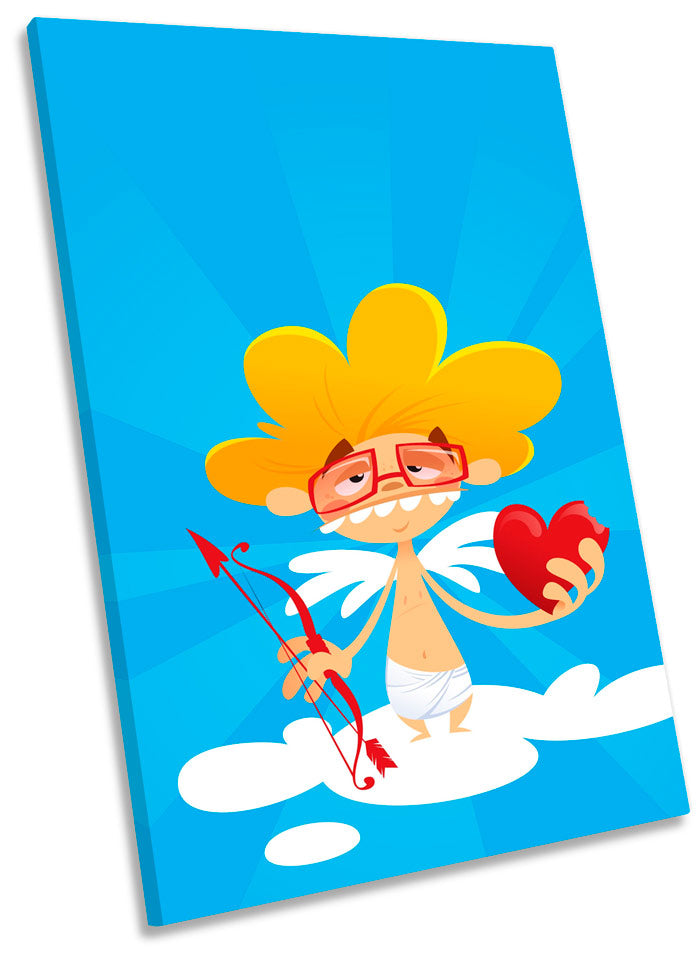 Cartoon Cupid Love Heart