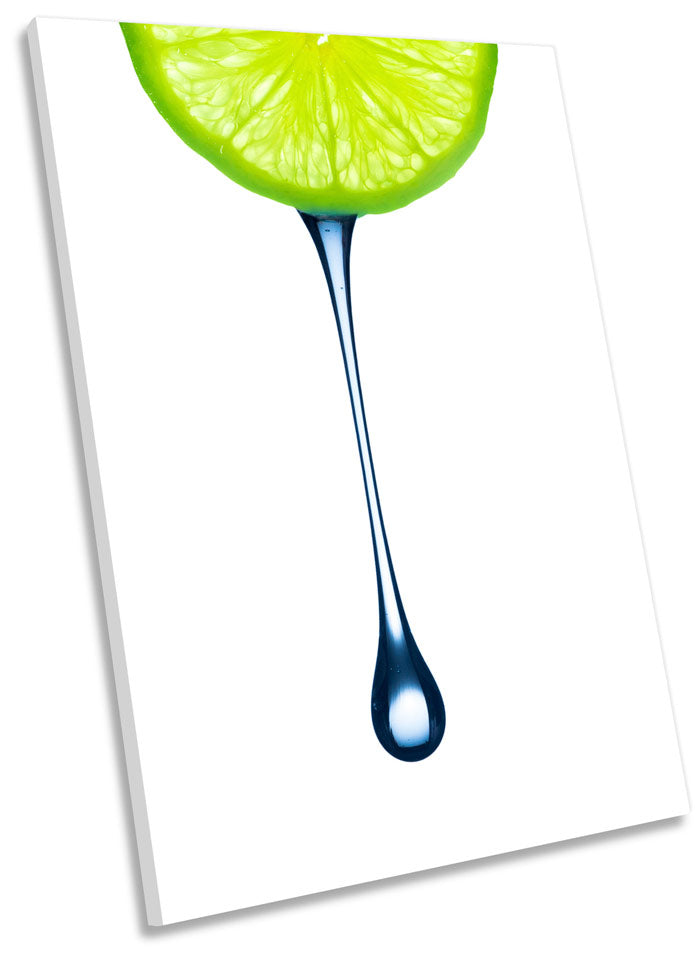 Lime Slice Water Drop Kitchen