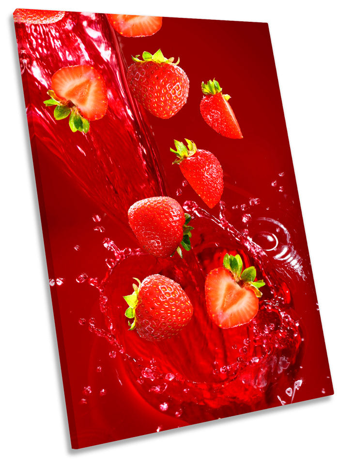 Strawberry Splash Red Kitchen