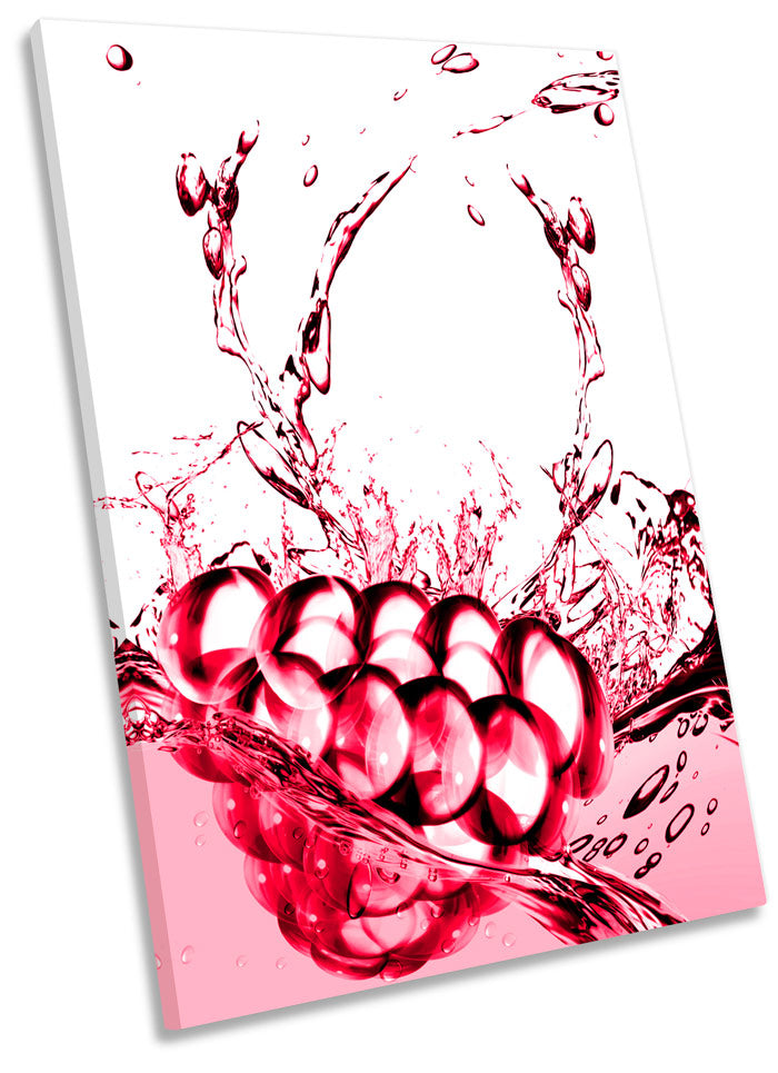 Red Raspberry Kitchen Splash