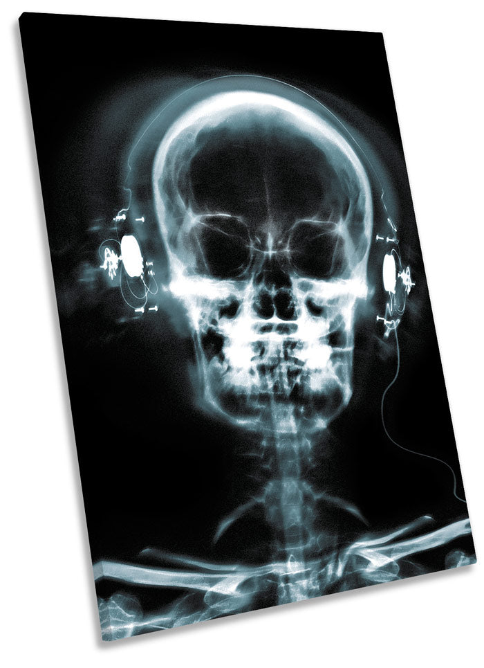 DJ Headphones Skull Music