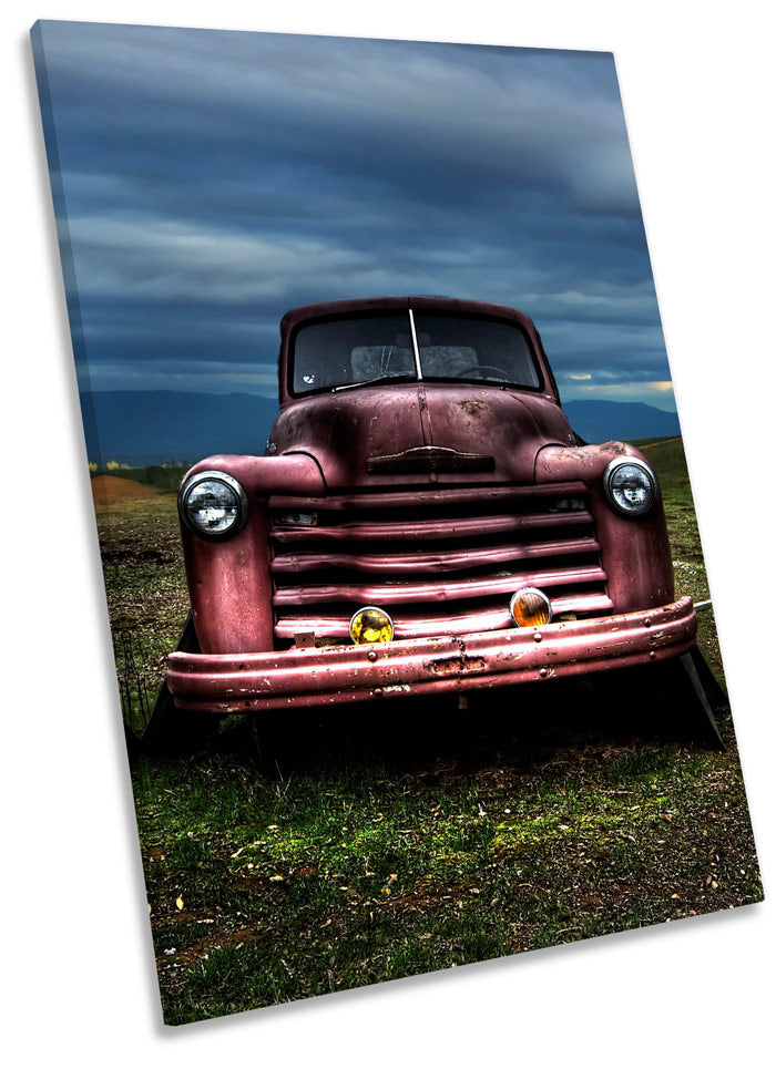 Abandoned Rusty Old Truck