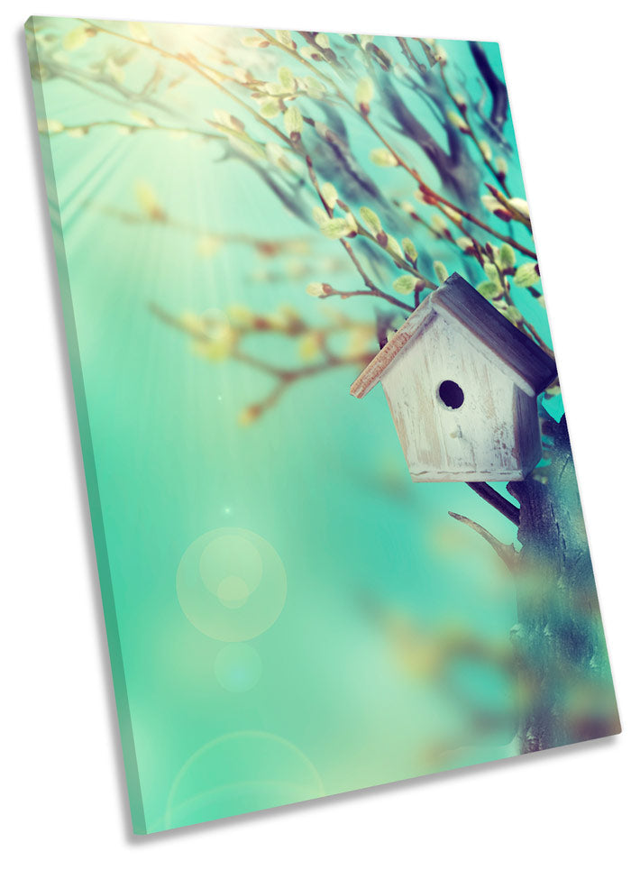 Floral Bird House