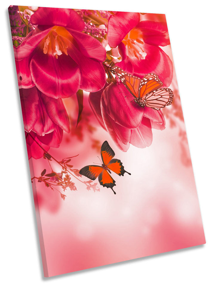 Butterfly Floral Flowers