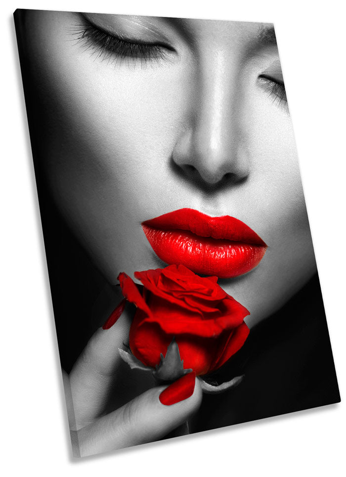 Red Rose Lipstick Beauty