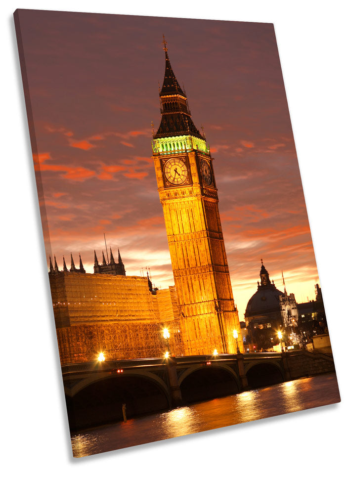 Big Ben Sunset London Landmark