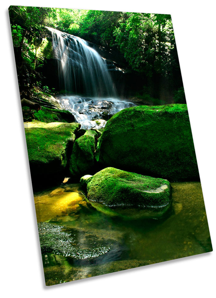 Waterfall Green Rain Forest