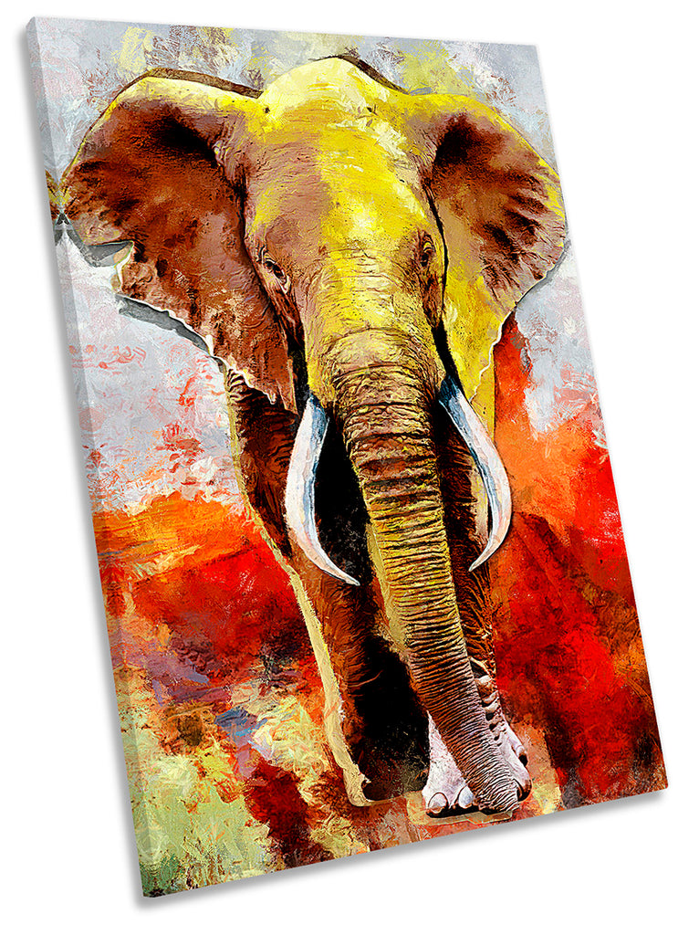 Elephant Moden Grunge Red