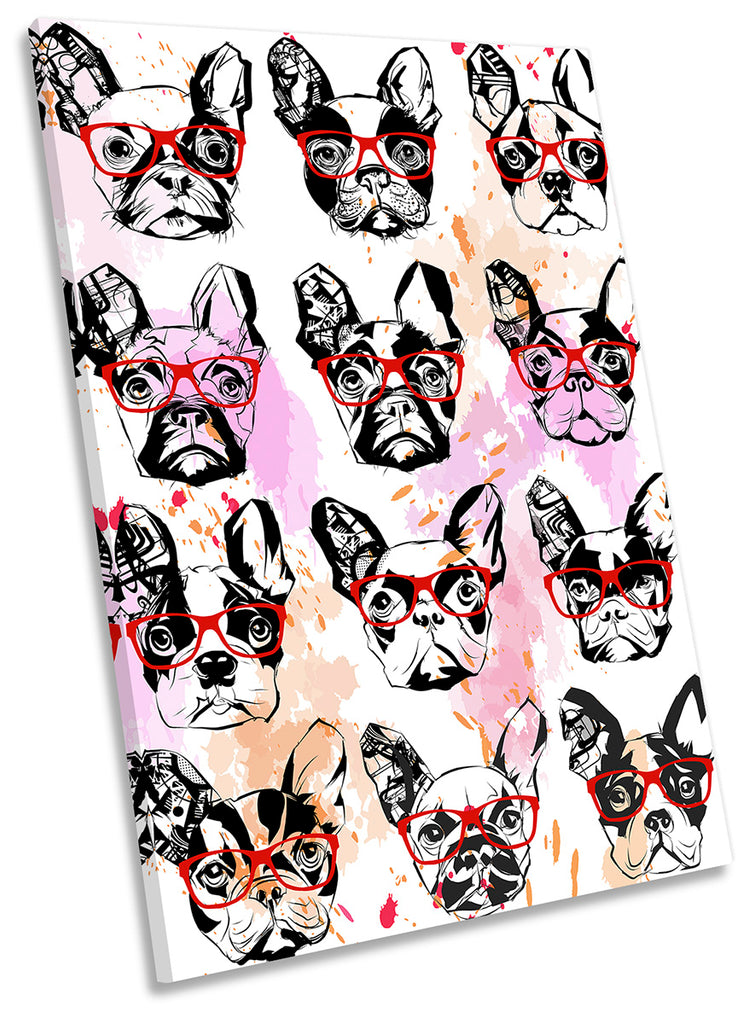 French Bulldogs Sunglasses Pink