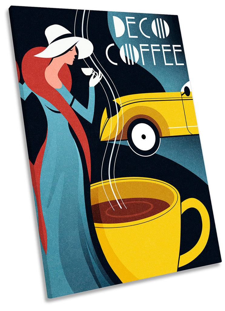 Art Deco Coffee Retro