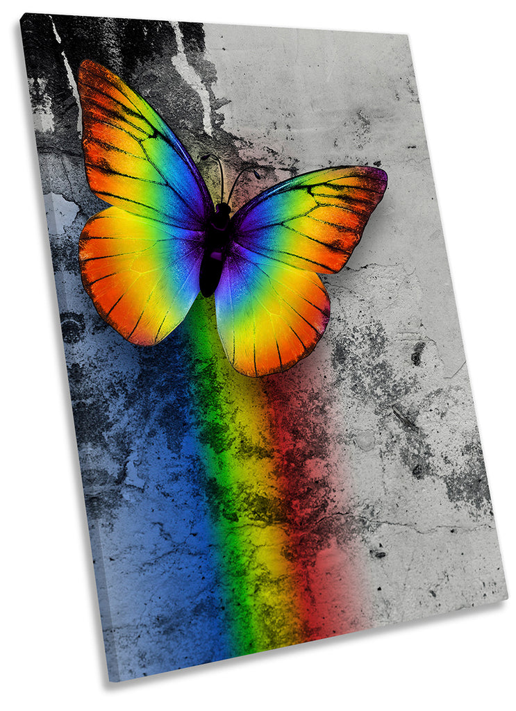 Rainbow Butterfly Multi-Coloured