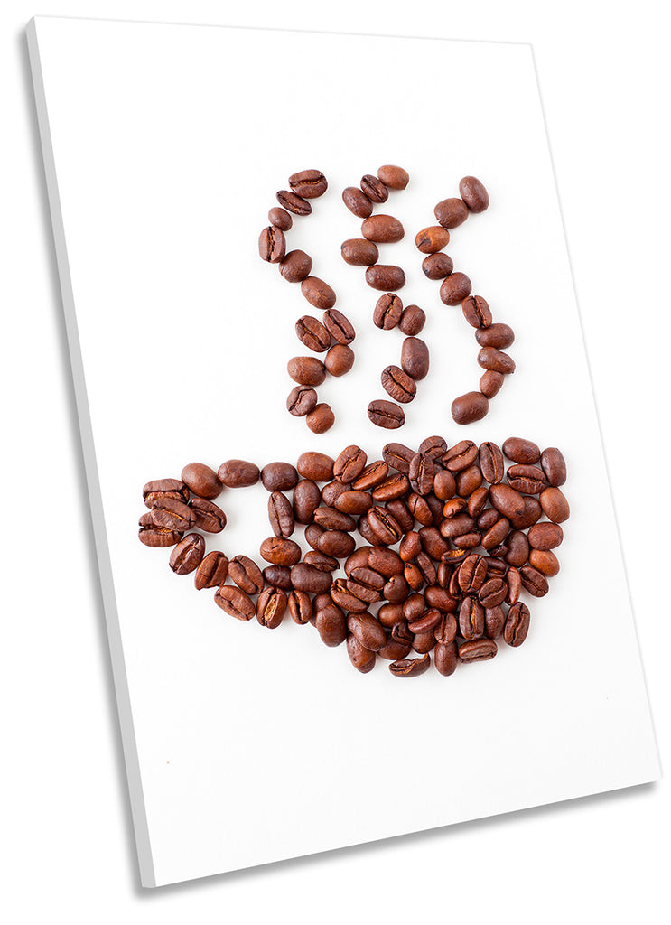 Brown Coffee Beans Cup