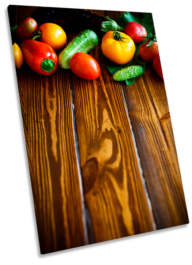 Fresh Fruit Veg Floorboards