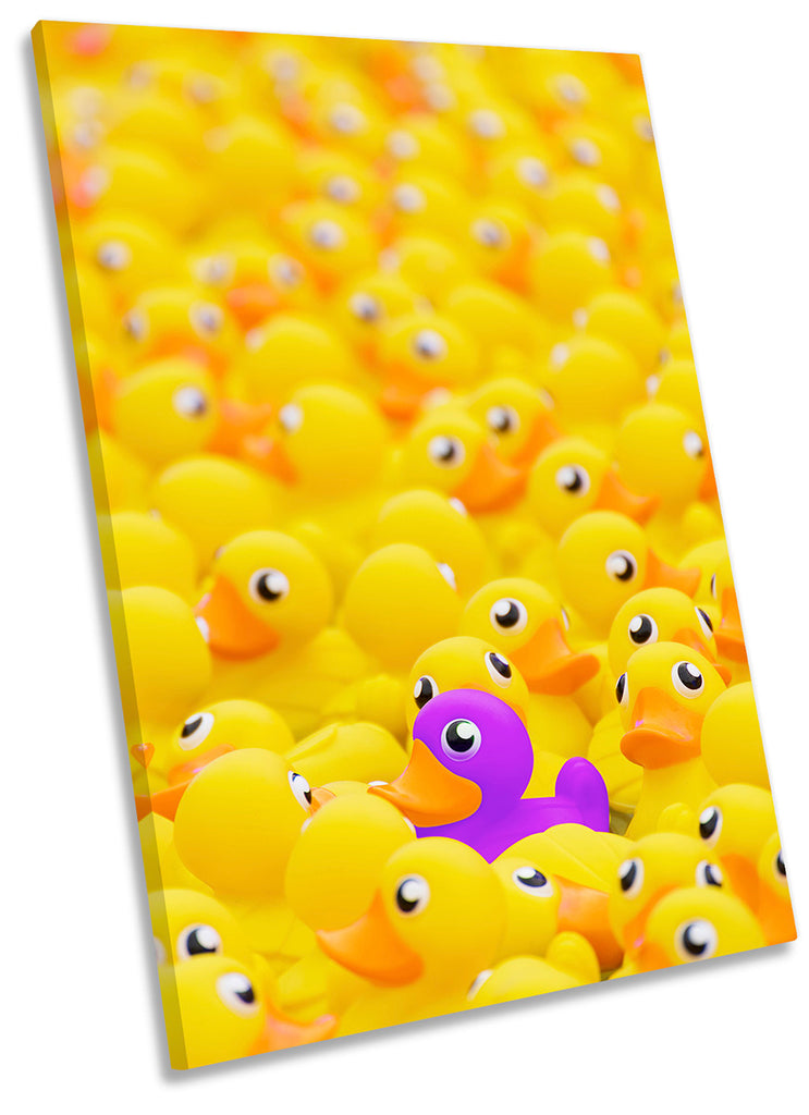 Pink Rubber Duck Bathroom Yellow