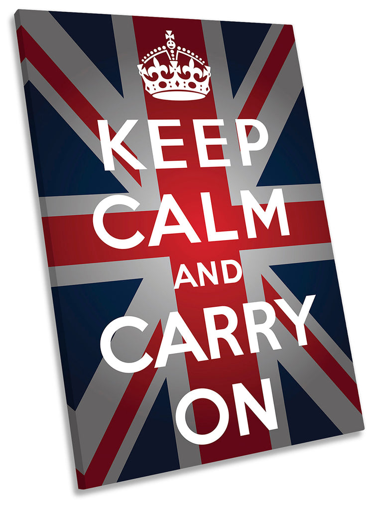 Keep Calm Carry On Multi-Coloured